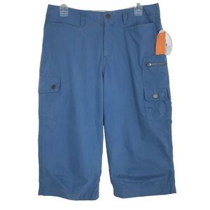 Royal Robbins NWT 18” Cargo Capris Size 8